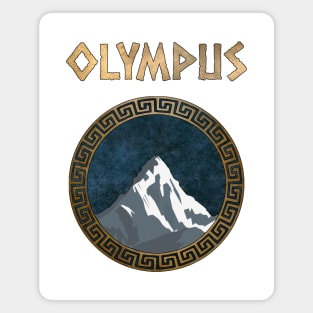 Olympus Ancient Greece Mount Olympus Greek Gods Symbol Magnet